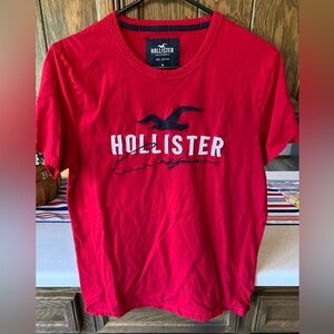 Hollister Red Graphic T-Shirt